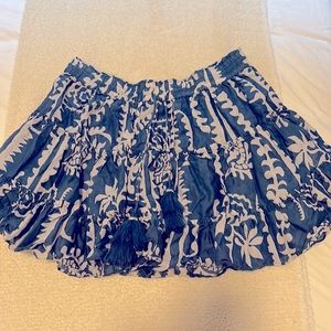 ZARA print mini skirt